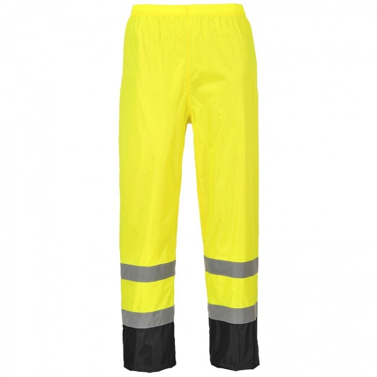 Portwest H444 Hi-Vis Classic Contrast Rain Trouser